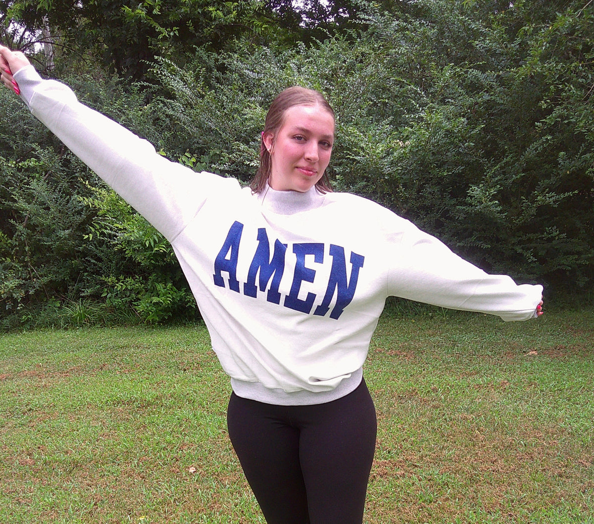 Reversible Mock Neck Sweatshirt