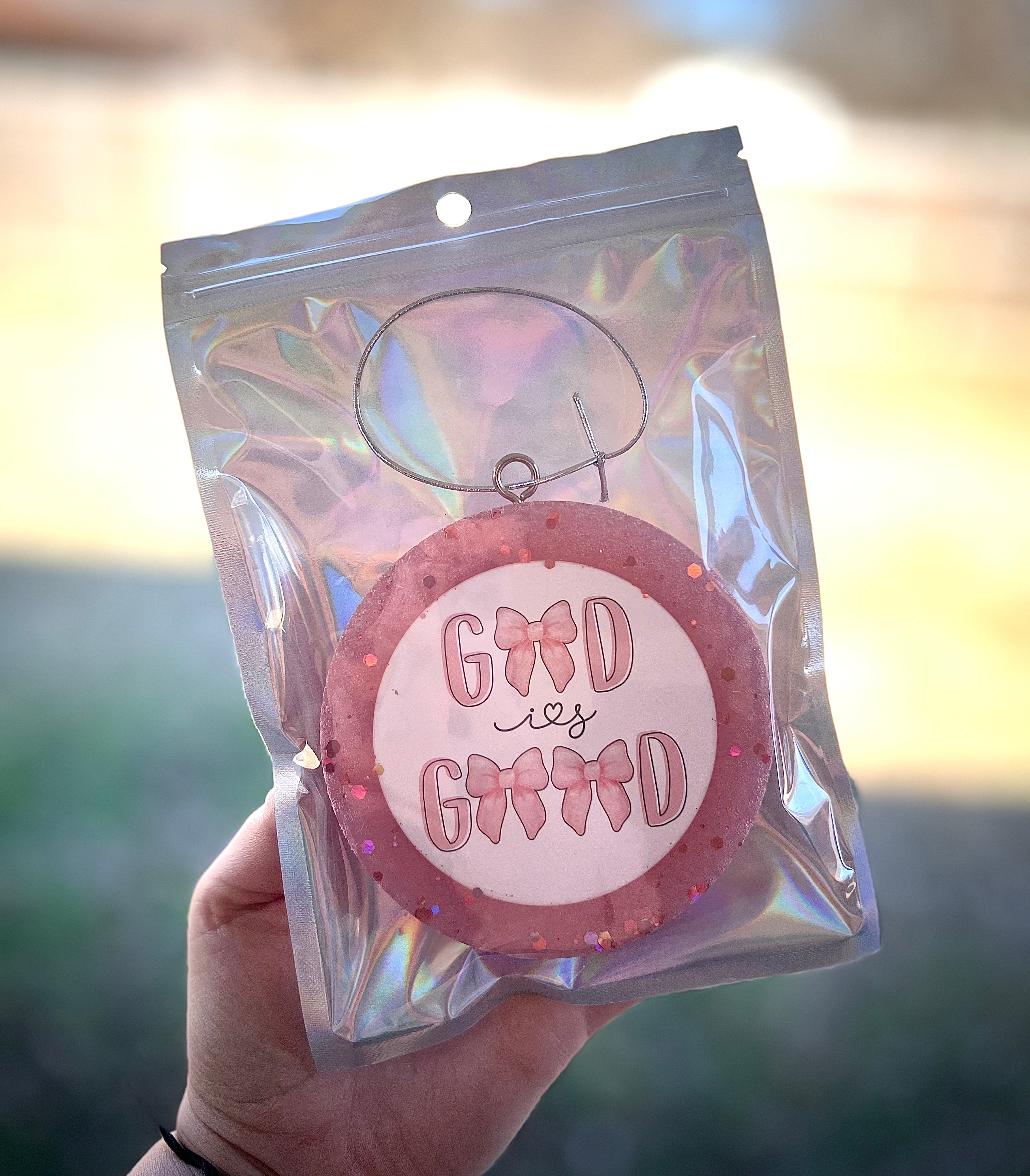 "God is Good" Car Freshie