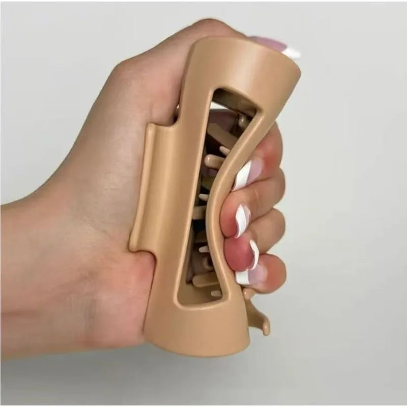 Soft Silicone Hair Claw Clips