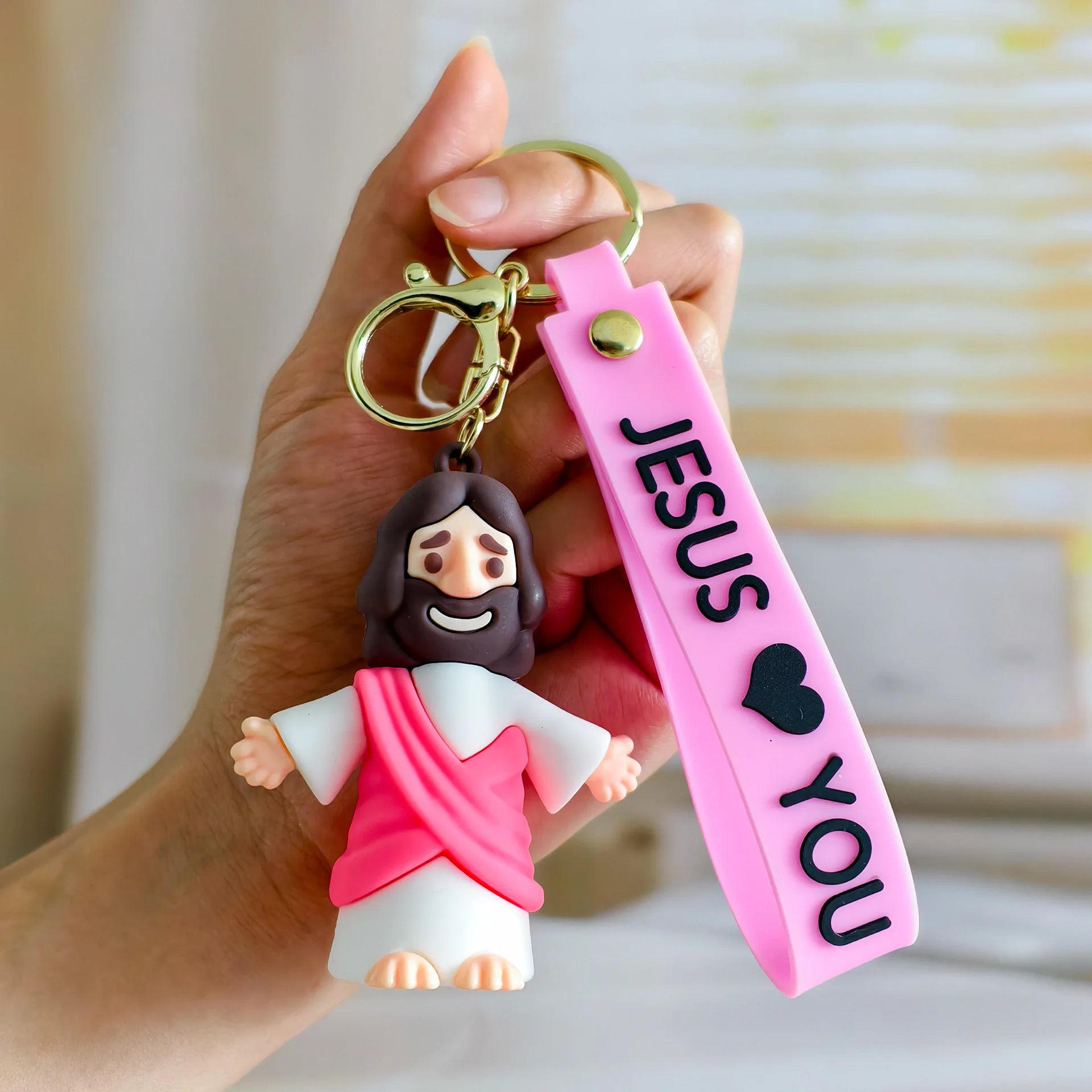 Jesus Figure Keychain