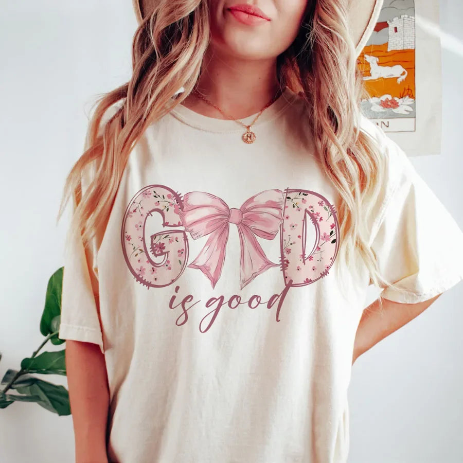 God Is Good T-shirts Short Sleeve
