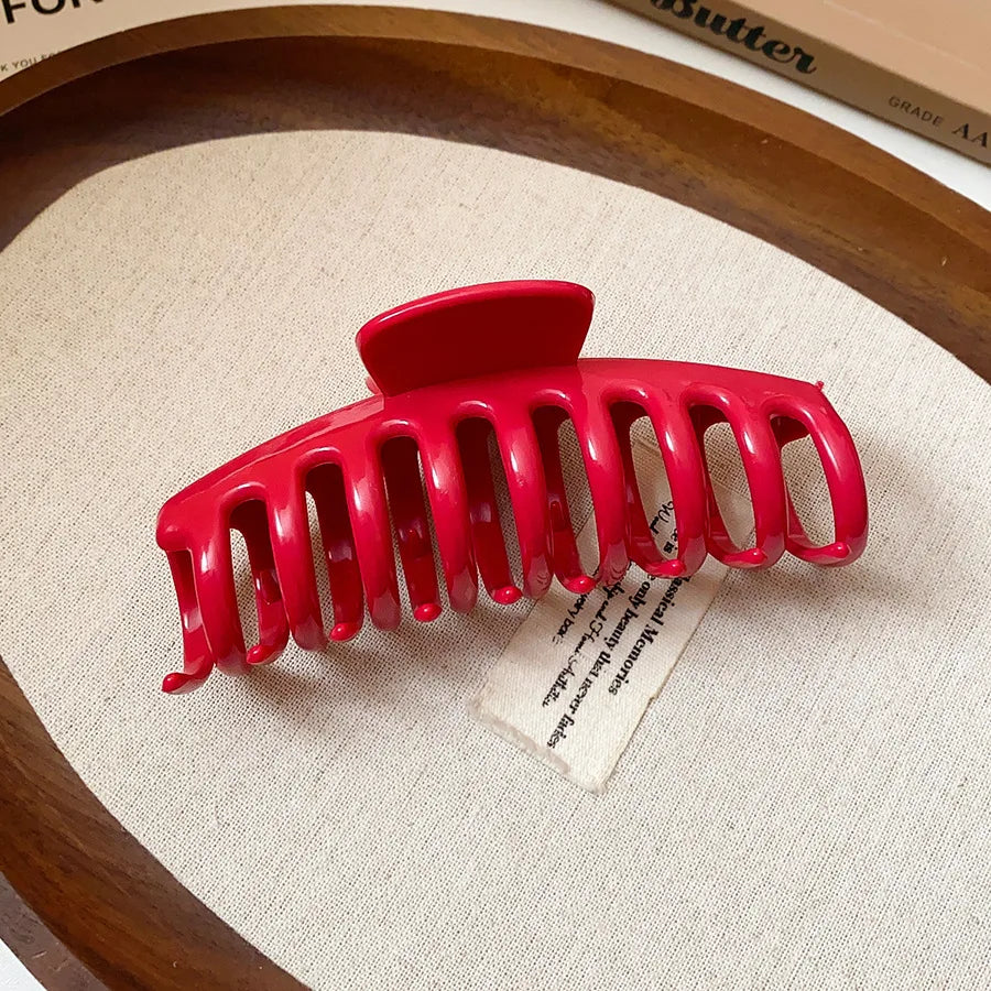 Soft Silicone Hair Claw Clips