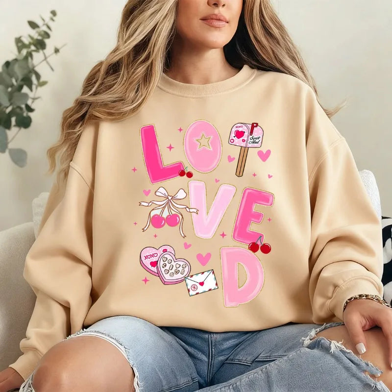 Valentine "LOVED" Sweatshirt