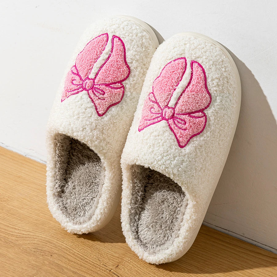 Women's Bow Slippers