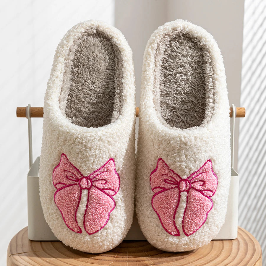 Women's Bow Slippers
