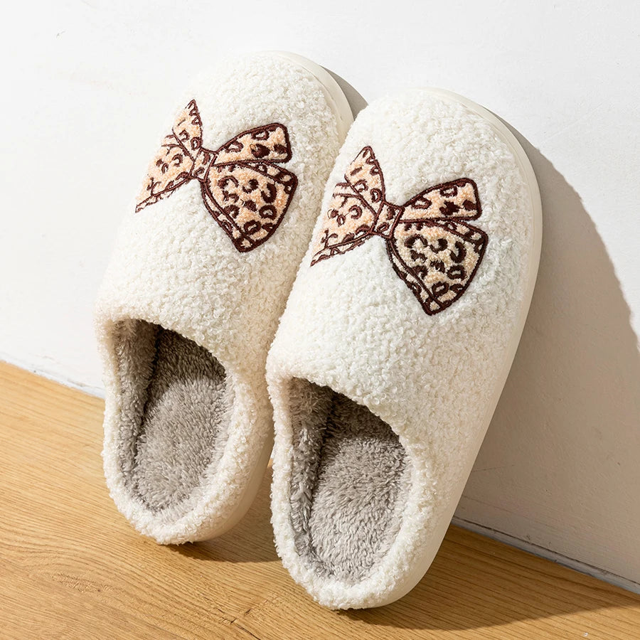 Women's Bow Slippers