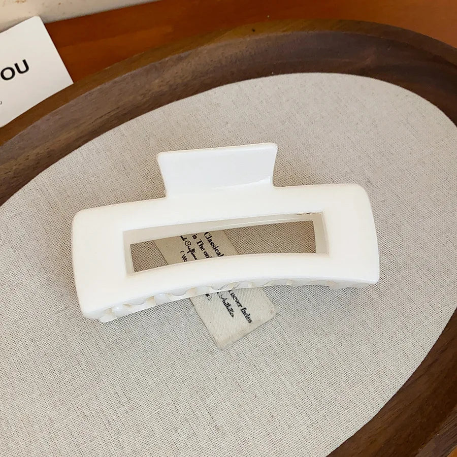 Soft Silicone Hair Claw Clips