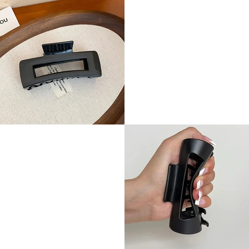 Soft Silicone Hair Claw Clips