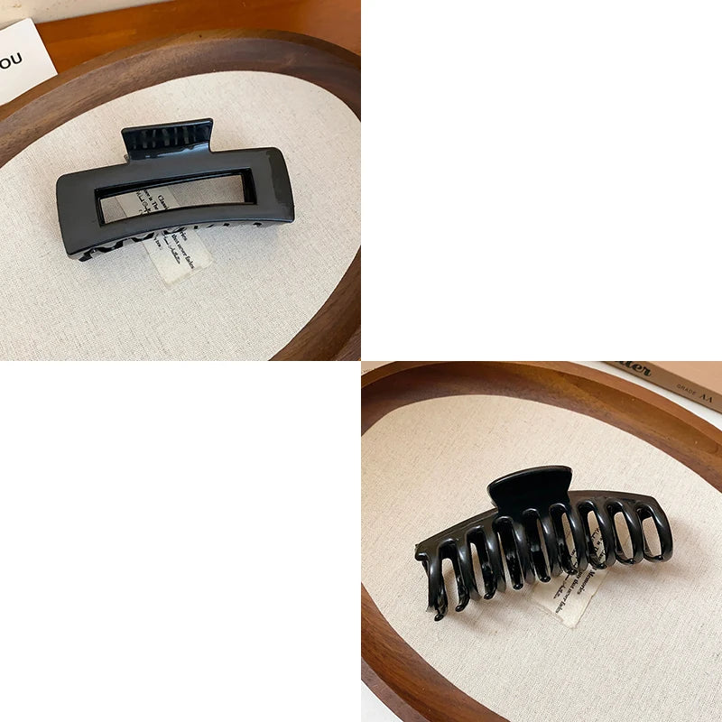 Soft Silicone Hair Claw Clips