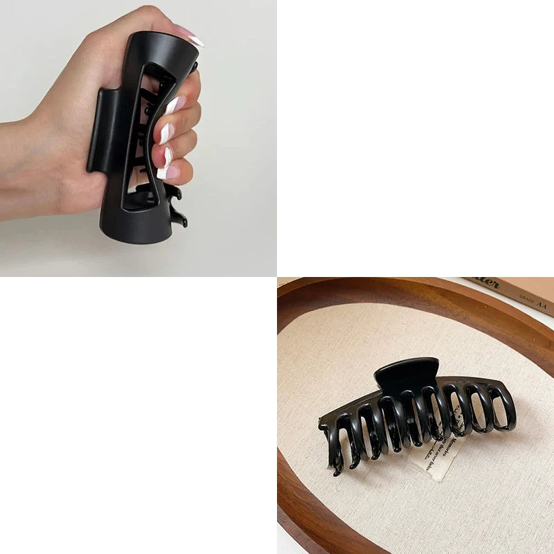 Soft Silicone Hair Claw Clips