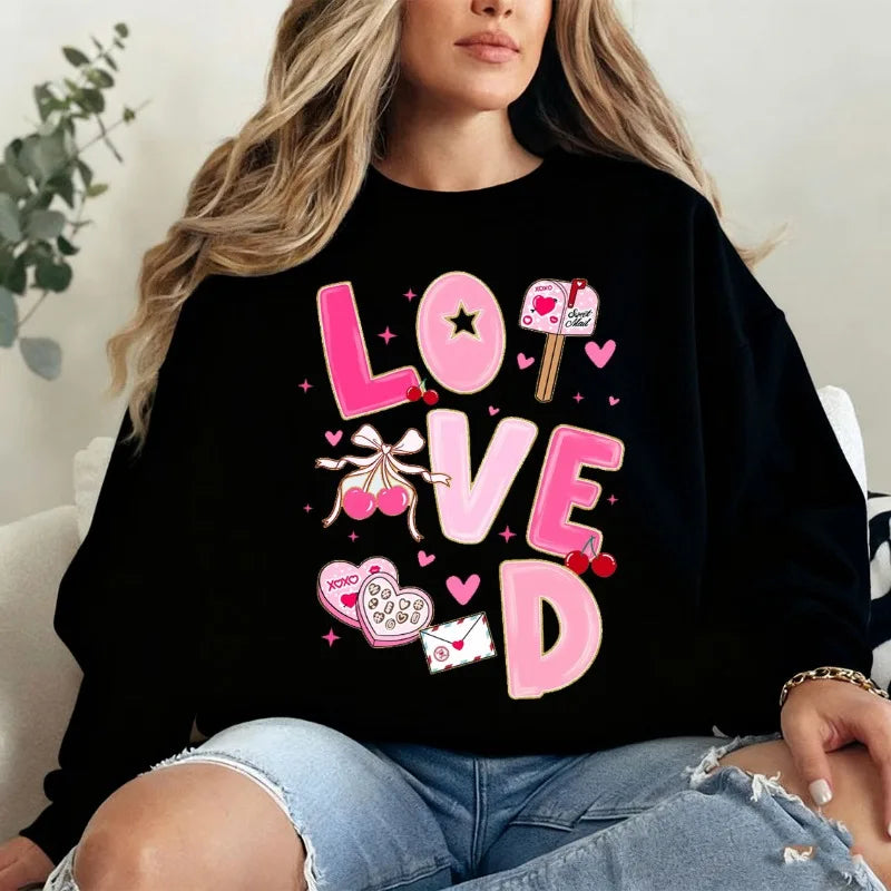 Valentine "LOVED" Sweatshirt