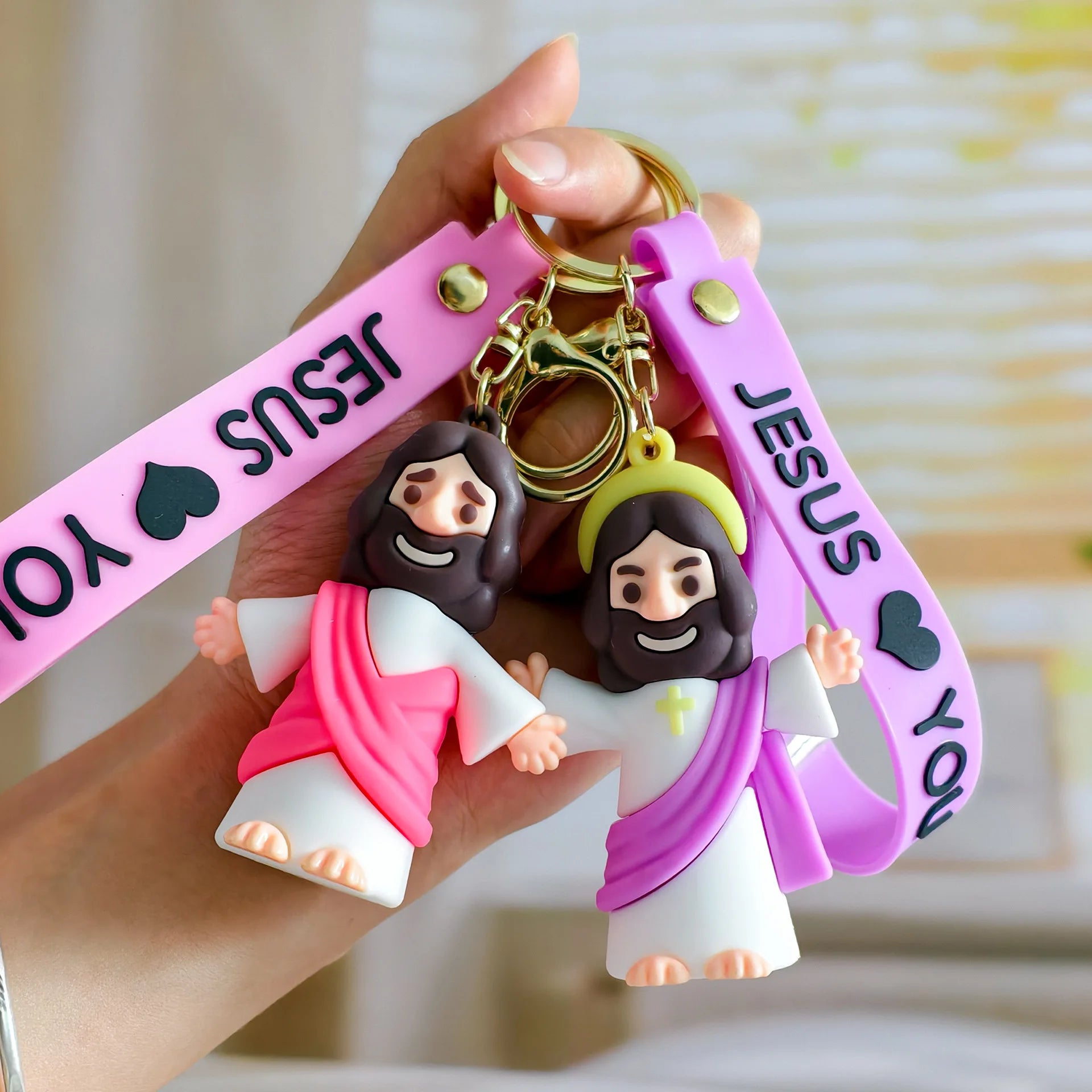 Jesus Figure Keychain