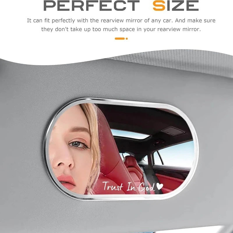 4PCS Trust in God Car Stickers