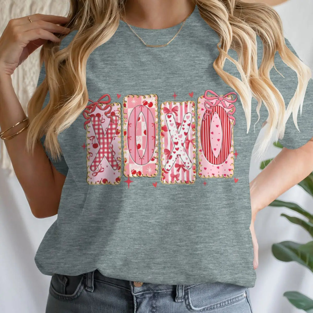XOXO Pink Valentine T-shirt