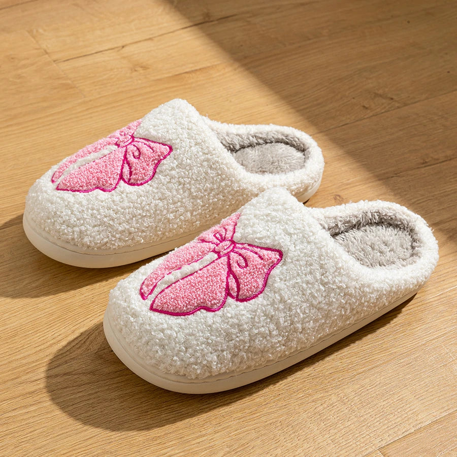 Women's Bow Slippers