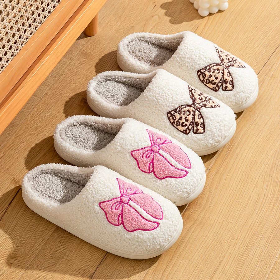 Women's Bow Slippers