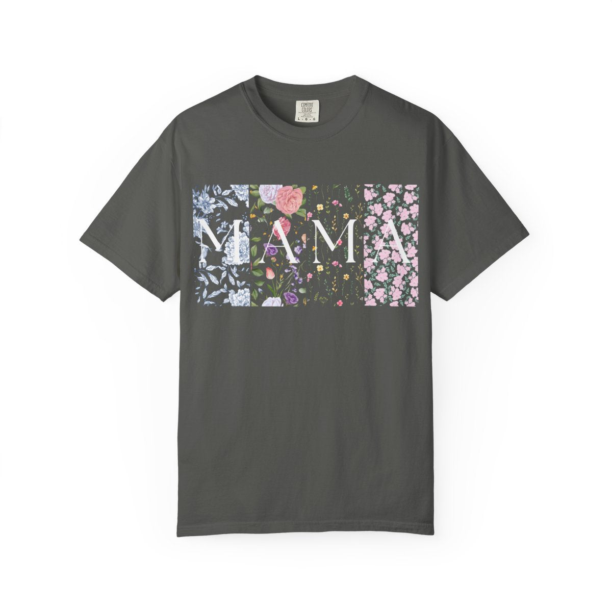 Floral Panel Mama T-shirt