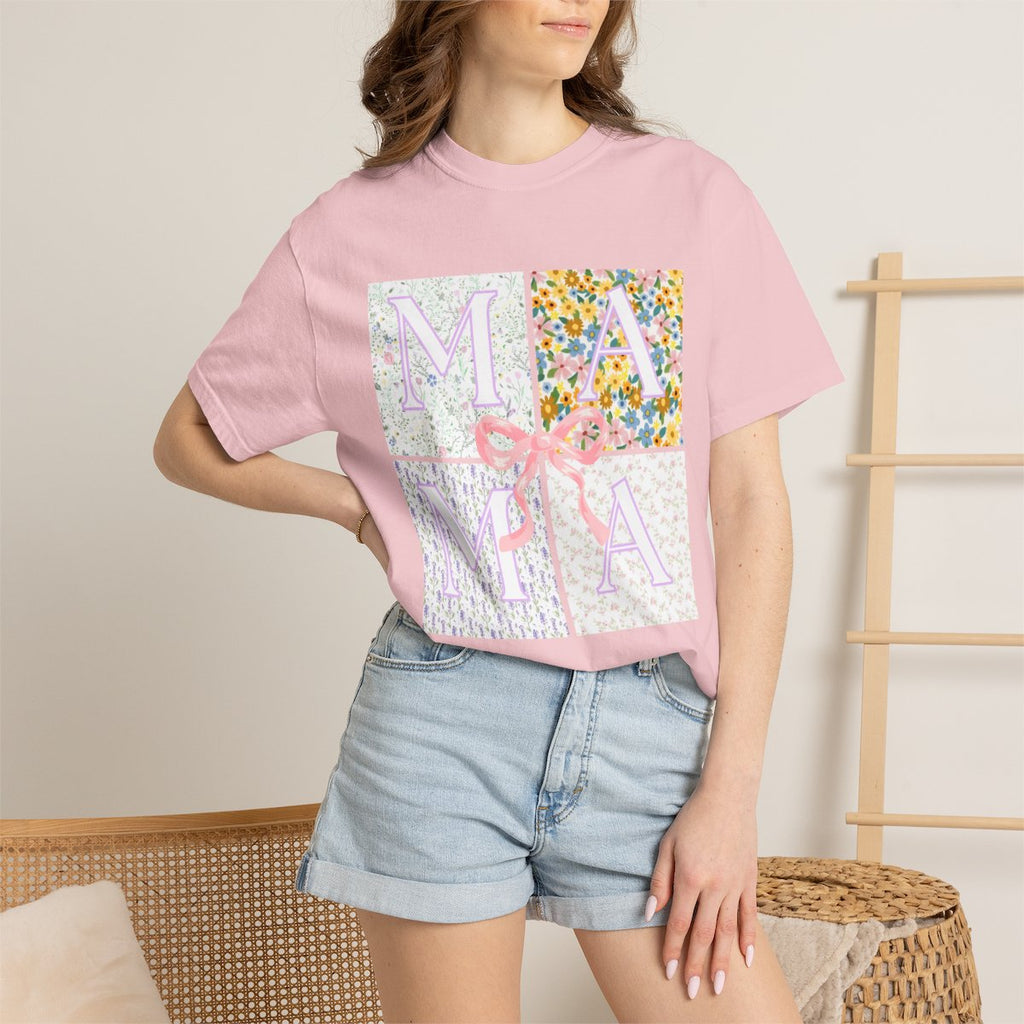 Floral Mama Squares T-shirt