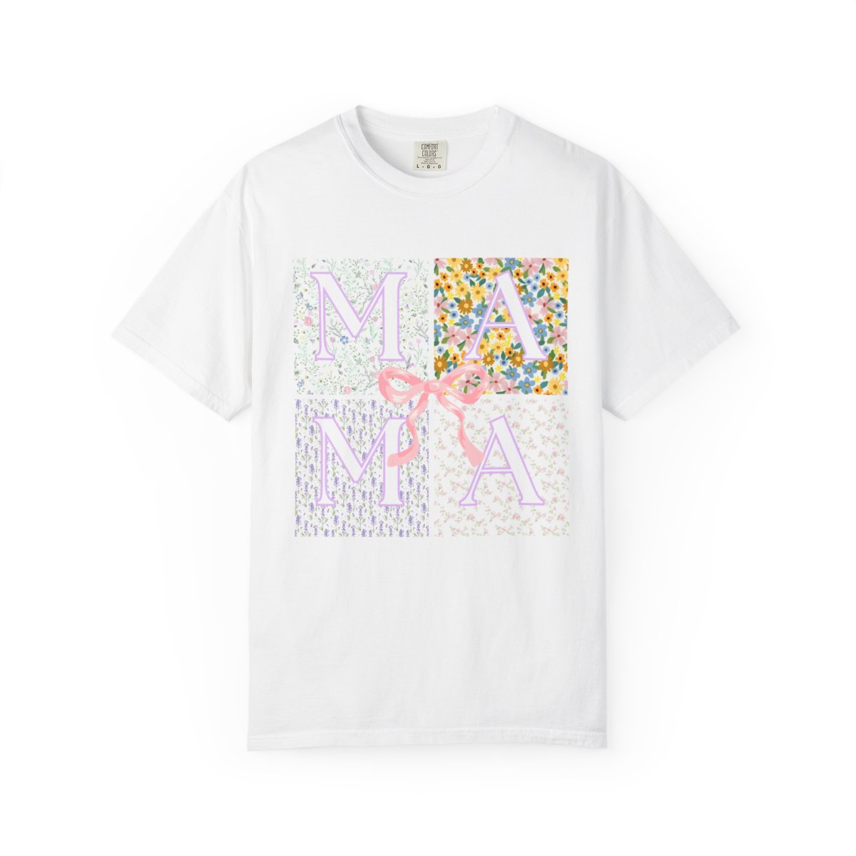 Floral Mama Squares T-shirt