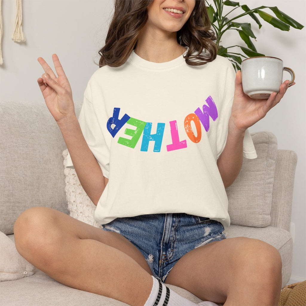 Upside-down Mother T-shirt
